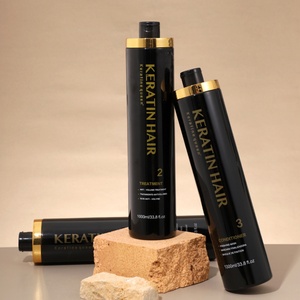 Tratamiento de Queratina Orgánica Sin Formaldehído, Gran Brillo, para Reparación de Cabello Dañado, Alisado Brasileño, Nano Queratina 2 en 1 - Product Image 4
