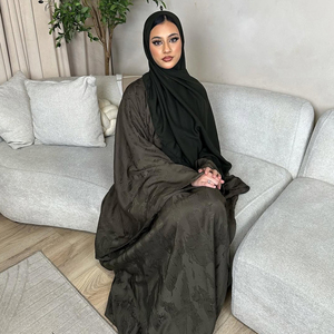 Nuovissimi <span class=keywords><strong>Abiti</strong></span> <span class=keywords><strong>Musulmani</strong></span> da Donna, Kaftan Abaya Taglie Forti, Abbigliamento di Lusso, Abaya Chiusa con Cintura, <span class=keywords><strong>Abiti</strong></span> Modesti Turchi - Product Image 4