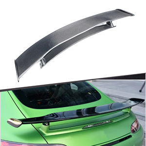 <span class=keywords><strong>Becquet</strong></span> de coffre arrière en Fiber de carbone avec LED pour Mercedes Benz 2 portes AMG GT GTR 2015 + - Product Image 1