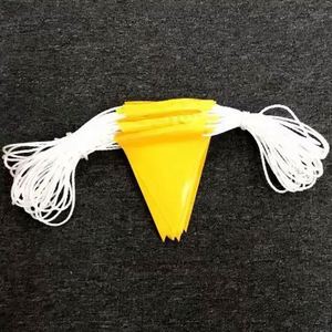 ธงเตือนจราจรแบบกำหนดเอง สีเหลืองส้ม ทำจาก PVC ป้องกันรอยยับ สำหรับงานก่อสร้าง พร้อมเชือกแขวน พิมพ์ลายดิจิทัลตามสั่ง - Product Image 5