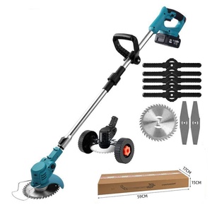 Self <b>Propelled</b> <b>Lawn</b> <b>Mower</b> 24V Lithium Battery Electric Rechargeable Grass Cutter <b>Hand</b> Cordless Power String Trimmer - Product Image 1