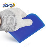 Raclette multifonctionnelle DCHOA en silicone souple et caoutchouc TPU pour l'installation de film de protection PPF et de vinyle automobile