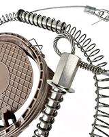 Piège à sangliers de chasse à ressort en acier, câble de 4 mm, écologique, étanche, avec système de fixation solide pour le contrôle des nuisibles