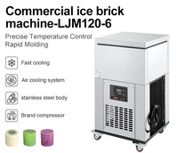 Machine à glace en blocs Newstyle à 4 barils, machine à glace en blocs cylindriques, machine à fabriquer des blocs de glace à vendre