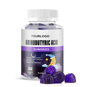 Permen Vitamin Melatonin Vegan Label Pribadi OEM dengan Rasa Buah, Mengandung Vitamin B6, untuk Meningkatkan Tidur dan Memori, Kemasan Botol - Product Image 1