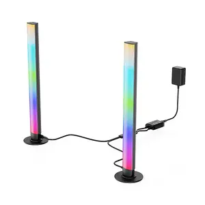 Decoración para el hogar interior Retroiluminación inteligente y modo de música Barra de luz LED inteligente para juegos Lámpara de escritorio RGB Luz de inundación