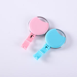 Porte-badge nominatif rétractable 35mm avec logo personnalisé Bobine de badge d'identification <span class=keywords><strong>Yoyo</strong></span> pour lanière de 15mm 20mm en matériau ABS durable - Product Image 5