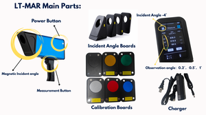Alléger la circulation routière panneaux rétroréflectomètre multi-angle rétroréfléchissant testeur de coefficient produit de machines de construction - Product Image 4