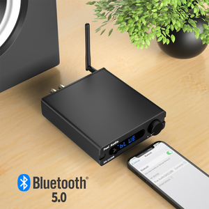Penguat Audio Fosi Biru TPA3116 Stereo Audio Kelas D Nirkabel Power Amp Hifi 100W Speaker Pasif <span class=keywords><strong>Remote</strong></span> <span class=keywords><strong>Control</strong></span> DA2120B CB - Product Image 5