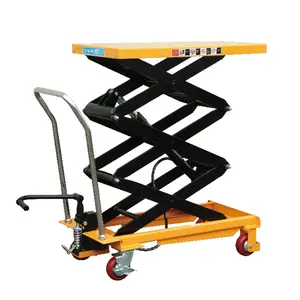 500KG 2M lifting equipment lifting trolleys man lift table manlift tables PTS500-2M
