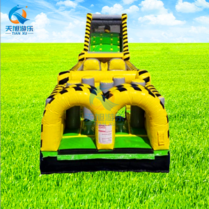 Équipement gonflable commercial de parcours d'obstacles de 45m avec <span class=keywords><strong>le</strong></span> <span class=keywords><strong>plus</strong></span> grand parcours d'obstacles d'explosion de ventilateur en <span class=keywords><strong>vente</strong></span> - Product Image 5