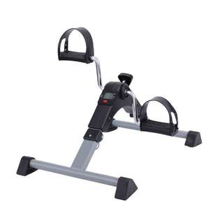 Bicicleta de Pedales Plegable para Escritorio, Mini Bicicleta de Ejercicio para Piernas y Brazos, Bicicleta de Pedales Portátil con Pantalla LCD para el Hogar - Product Image 1