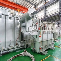 Transformateur de puissance immergé dans l'huile monophasé ACME 630KVA 10KV vers 400V, conception experte, trois enroulements, 50/60Hz, concentrique/toroidale
