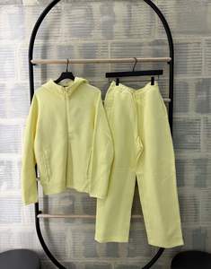 Setelan Olahraga <span class=keywords><strong>Unisex</strong></span> Katun Tech Fleece 25 Logo Kustom Baru Atasan Berkerudung Musim Semi Fashion Bermerek Kasual dengan Ritsleting - Product Image 5