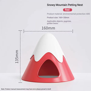 Customized Best-selling Snow Mountain-shaped Eco-friendly Material Warm and Cozy Large <b>Hamster</b> <b>Hide</b> - Product Image 3