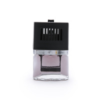 Diffuseur de parfum pour voiture à clipser sur grille d'aération, support d'aromathérapie, ornement, parfum liquide pour siège de voiture, accessoire suspendu en plastique et verre
