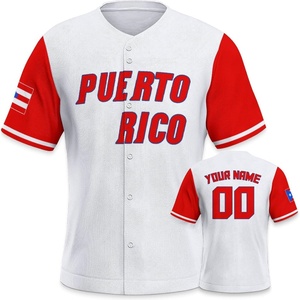Maillot de baseball personnalisé du Venezuela pour adultes et enfants, chemise courte anti-UV, évacuant l'humidité, cadeaux unisexes, personnalisation du nom et du numéro, S-6XL - Product Image 3