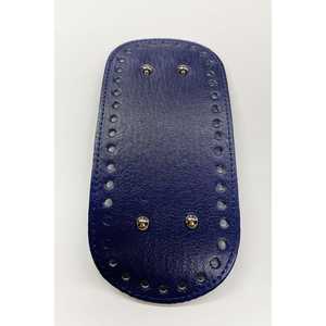 Base de bolsa de 24x11cm de polipiel azul marino para la fabricación de equipaje - Product Image 1