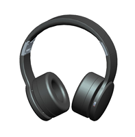 Casque sans fil pliable BL-018 avec affichage numérique, Bluetooth 5.3, double réduction de bruit ENC, autonomie de 15-20h, multicolore, logo personnalisé aviation
