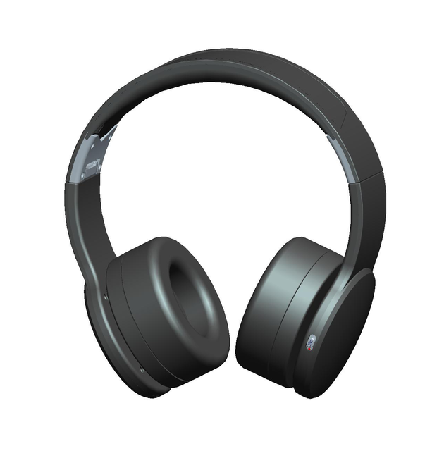 BL-018 Foldable Ear Wireless Headphones Digital Display for 5.3 Dual ENC 15-20H Play Time Multi Color Aviation Custom Logo