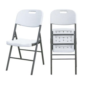 Cheap Wholesale Camping Folding <strong>Foldable</strong> White Plastic Outdoor Fold Garden Set Furniture <strong>Table</strong> and <strong>Chairs</strong> <strong>for</strong> Events Party - Product Image 1