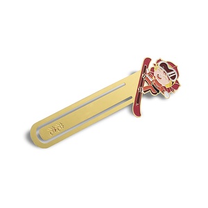 Wholesale Cute Cartoon Characters Rectangle Gold Debossed Metal <b>Bookmarks</b> - Product Image 5