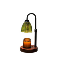 Lampe chauffe-bougie électrique Lightess avec minuterie et variateur d'intensité, hauteur réglable