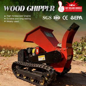 Nouvelle arrivée Broyeur de bois mobile pour jardin Broyeur de feuilles avec brosse <span class=keywords><strong>à</strong></span> tambour <span class=keywords><strong>Prix</strong></span> d'usine bas Fourni par un moteur diesel chinois - Product Image 5