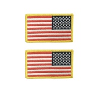 Parche de Tela Tejida Rectangular Multicolor Personalizado con Borde de PVC Duradero, Ecológico, Bordado en Chenilla, Termoadhesivo o para Coser en Bolsos y Gorras