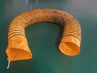 Tuyau de ventilation flexible en PVC robuste de 18 pouces (5 m) pour échappement à pression positive
