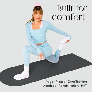 Tapis de yoga en caoutchouc naturel PU personnalisé, imprimé, durable, écologique et antidérapant, tapis de yoga en caoutchouc PU avec logo - Product Image 6