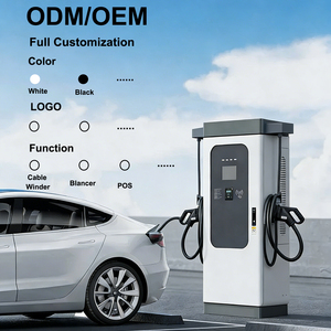 สถานีชาร์จเร็วแบบสองหัวจ่าย 120 กิโลวัตต์ 160 กิโลวัตต์ 240 กิโลวัตต์ - Ccs2 Chademo Gbt Ip54 เครื่องชาร์จรถยนต์ไฟฟ้าอัจฉริยะ - Product Image 2