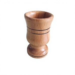 Wooden Mortar Pestle <b>Set</b> Handcrafted Durable <b>Herb</b> <b>Spice</b> Grinder Manual Food Grade Wood Bowl Matching Pestle - Product Image 3