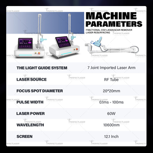 เครื่องเลเซอร์ CO2 Fractional ยี่ห้อ Perfectlaser เครื่องเลเซอร์ CO2 Fractional แบบจุดพัลส์ สำหรับรักษารอย<span class=keywords><strong>แผล</strong></span>เป็นจากสิว รอยแตกลาย ริ้วรอย - Product Image 6