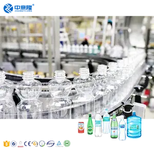 Automatische Prijs Puur Drinkwater Behandeling Wassen Bottelfunctie Vulmachine 3in1 8-8-3 Bottellijn