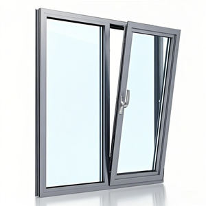 Fenêtre à bascule et à rotation la plus vendue en Amérique du Nord, rupture thermique et insonorisation, cadre étroit en aluminium, installation facile - Product Image 2