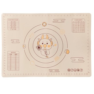 Silicone Kneading Mat Cat Pattern Food Grade Non Stick Thickened Dough Rolling Mat Kitchen Pastry Board - Product Image 5