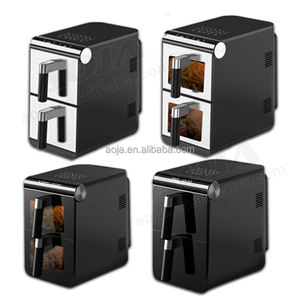 AOJA DoubleStack مقلاة هوائية ذكية بسلة 2-DoubleStack طهي 4 أطعمة في وقت واحد تصميم موفر للمساحة 6L + 6L 12-in-1 مقلاة هوائية - Product Image 6