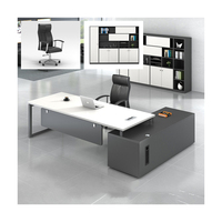 Prix de gros directeur table de bureau industrielle bureau moderne luxe ergonomique bureau de direction bois