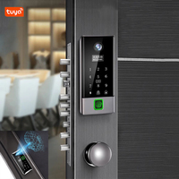 Serrure de porte intelligente numérique biométrique sans clé YiTechE, fabricant OEM ODM, avec application TTLock Zigbee Tuya
