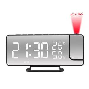3D Clocks Digital Clock Custom Quality Usb Fun Outdoor Table Wall Led Bed Room Radio Digital Projection 2023 Home Alarm
