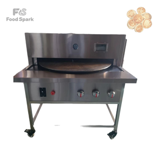 Horno Rotatorio Comercial de Gas <span class=keywords><strong>para</strong></span> Calentar, Antiadherente, de 80/120 cm, Equipo de Cocina de Gas Natural o GLP, Máquina <span class=keywords><strong>para</strong></span> <span class=keywords><strong>Hacer</strong></span> Crepas y Panqueques - Product Image 1