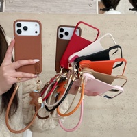 Étui de téléphone portable simple et uni, adapté aux coques de téléphone iPhone 17 Pro Max et aux pendentifs Apple iPhone 16. Il est résistant aux chocs