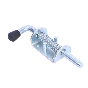 Furniture Lock Heavy Duty <b>Spring</b> Pin Zinc Plated Iron Industrial Cabinet Door Pin For Machinery Equipment - Product Image 1