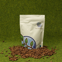 Sacs d'emballage pour café compostables et biodégradables avec fermeture éclair pour l'alimentation et les courses