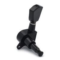 Vente flash Cordes de guitare électrique noir or Boutons de réglage des cordes Clés d'accordage ou guitare électrique de style LP