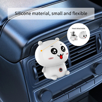 Diffuseur d'arômes d'huiles essentielles portable et mignon pour voiture intelligente Diffuseur d'arômes ultrasonique MIni intelligence Diffuseurs de parfums plus frais pour l'air de la voiture