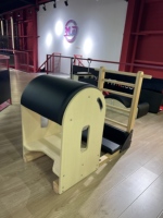 Appareil de Pilates en bois d'érable de qualité professionnelle, baril échelle réglable pour instructeurs professionnels, support de marque privée OEM