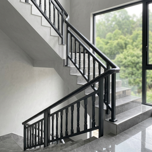 Rampe d'escalier en acier inoxydable de qualité supérieure, personnalisée, anti-corrosion, anti-rouille, montage simple pour balcon et terrasse - Product Image 4