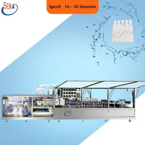 Automatic 15 heads small honey plastic ampoule forming filling sealing liquid vial packaging machine